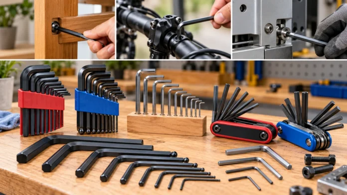 Allen Wrench Set Sizes, Types, and Common Uses Allen Wrench Set Sizes, Types, and Common Uses